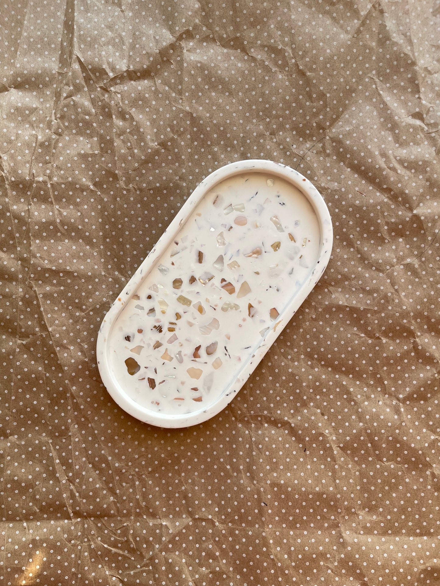 Seashells Oval Tray