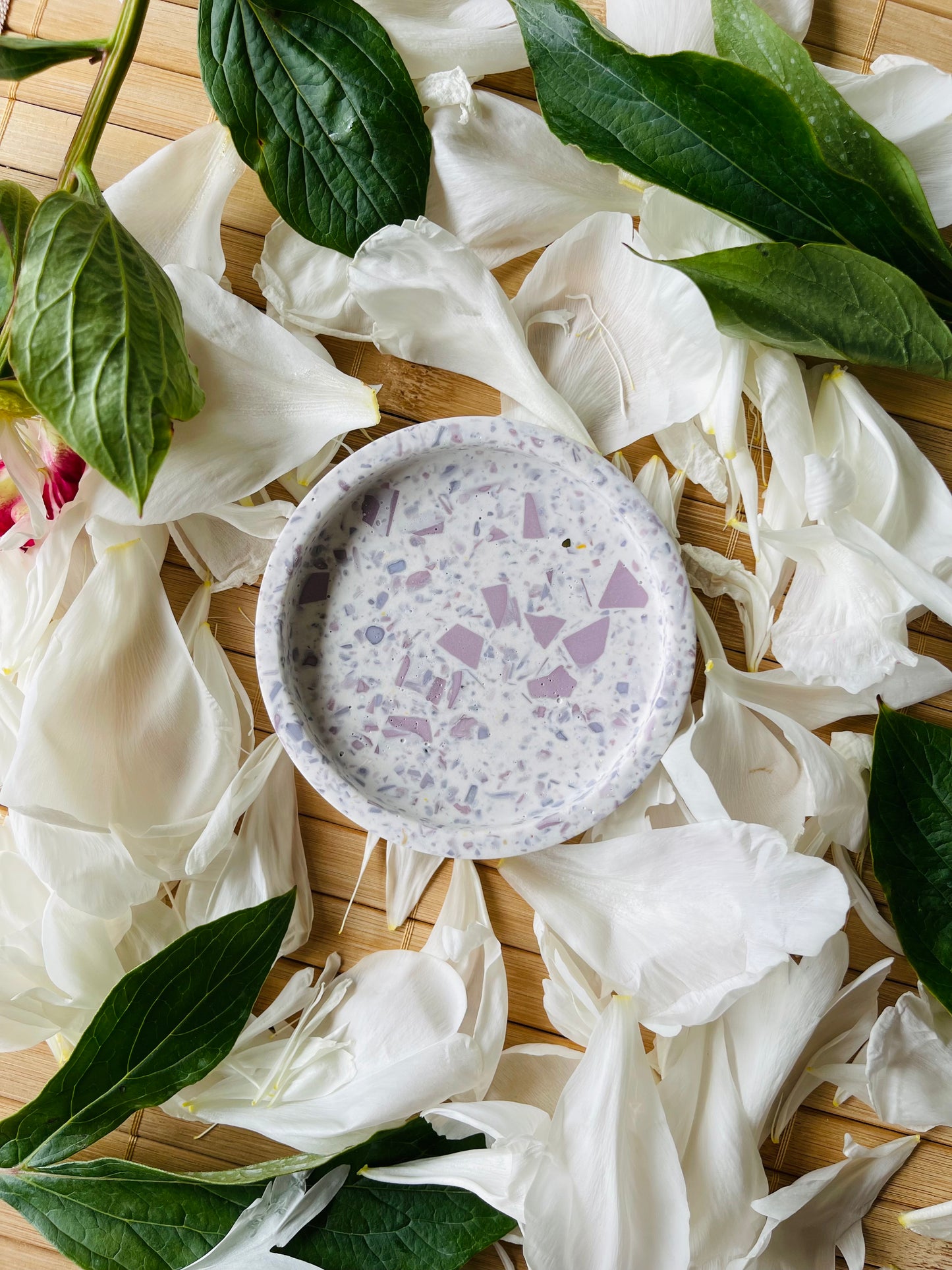 Terrazzo Small Round Tray