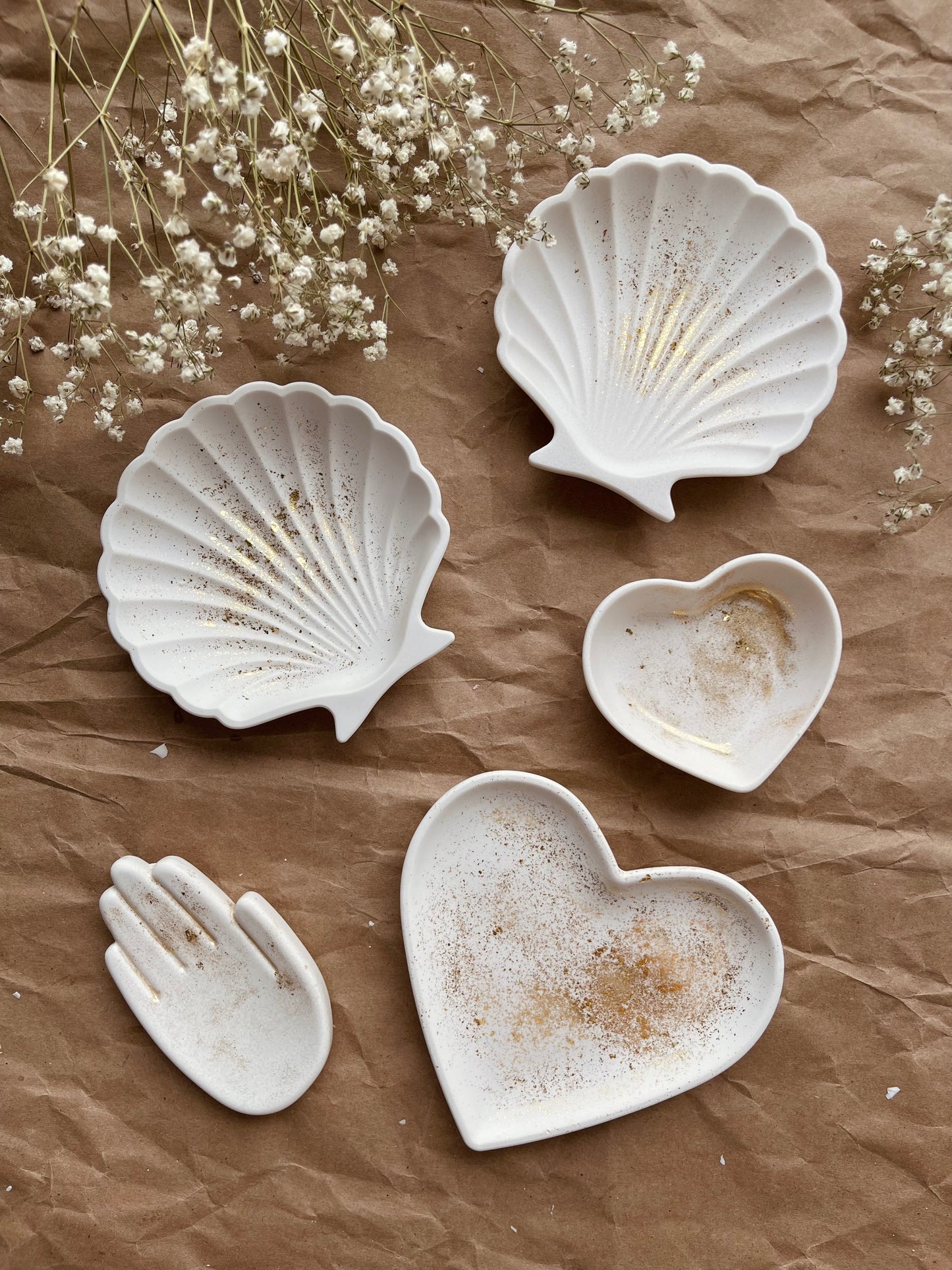 Golden Dust Shell Tray