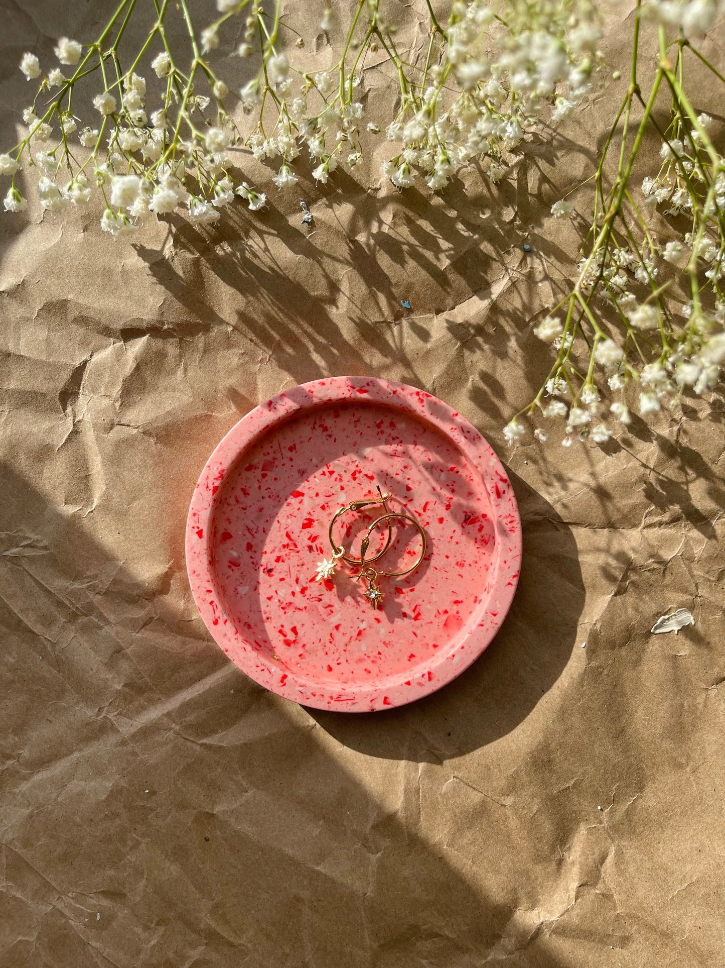 Terrazzo Small Round Tray