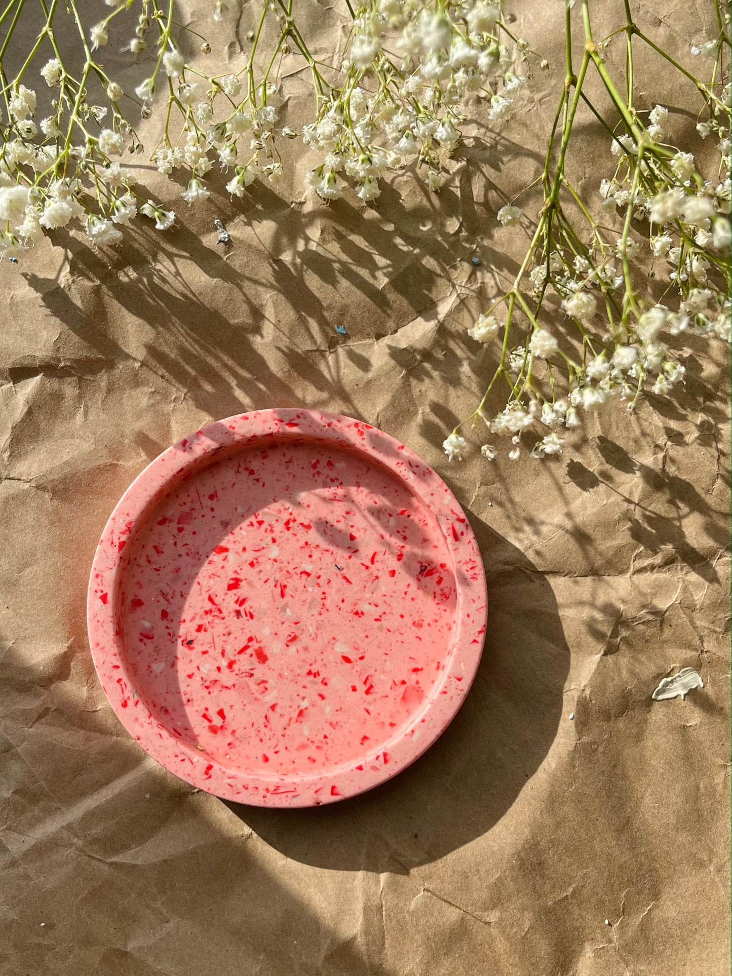 Terrazzo Small Round Tray