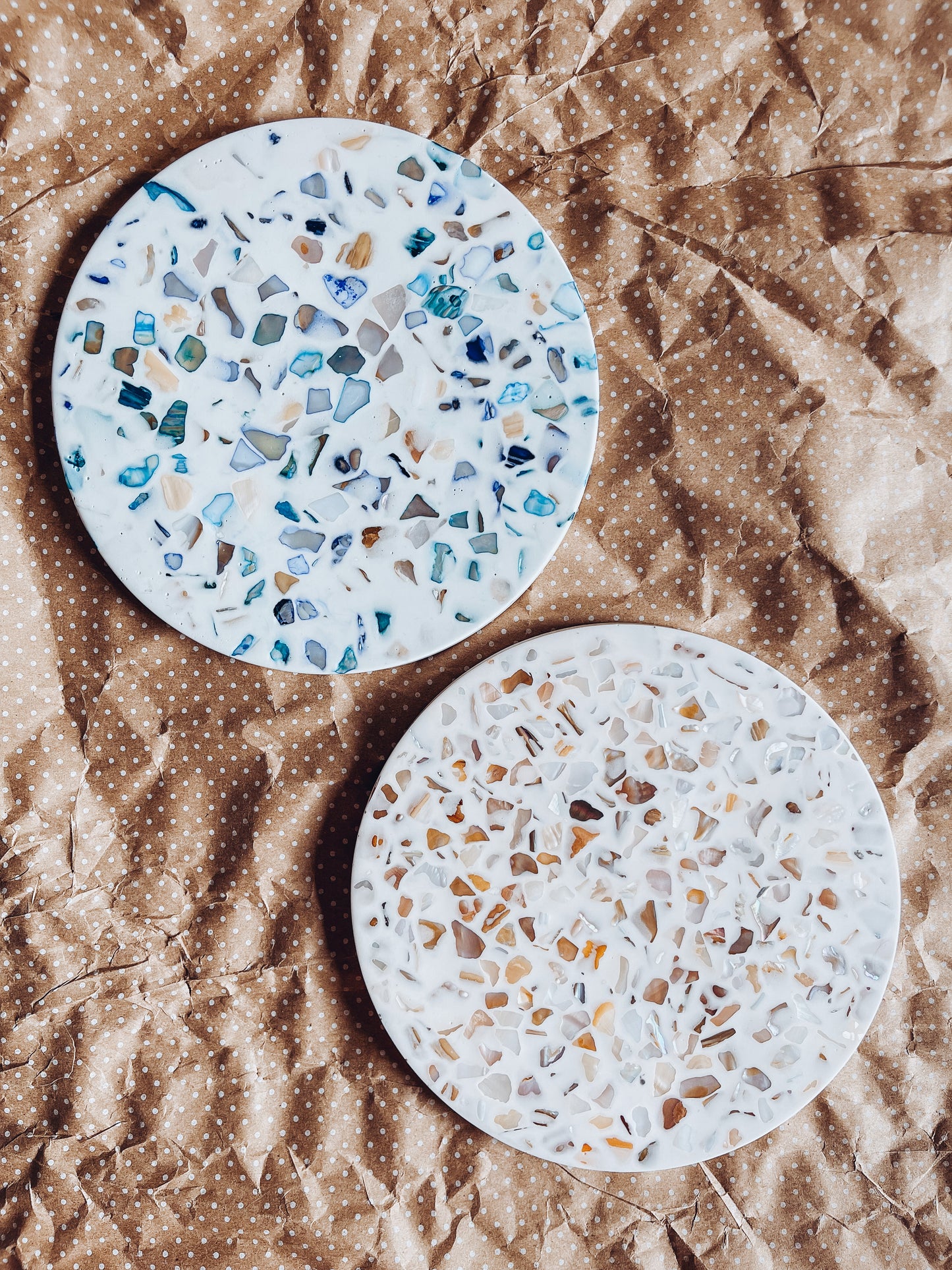 Seashells Medium Round Tray