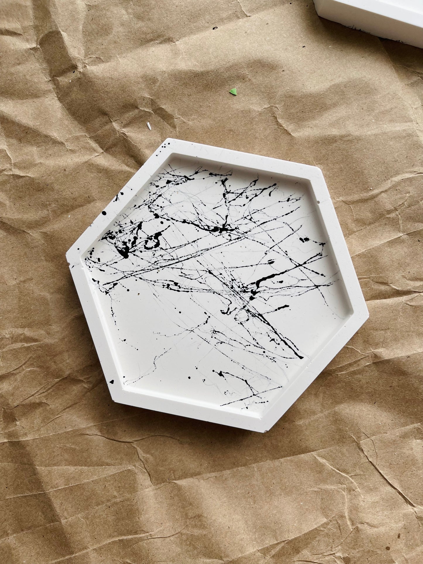 Cobweb Hexagon Tray (Sample Sale)