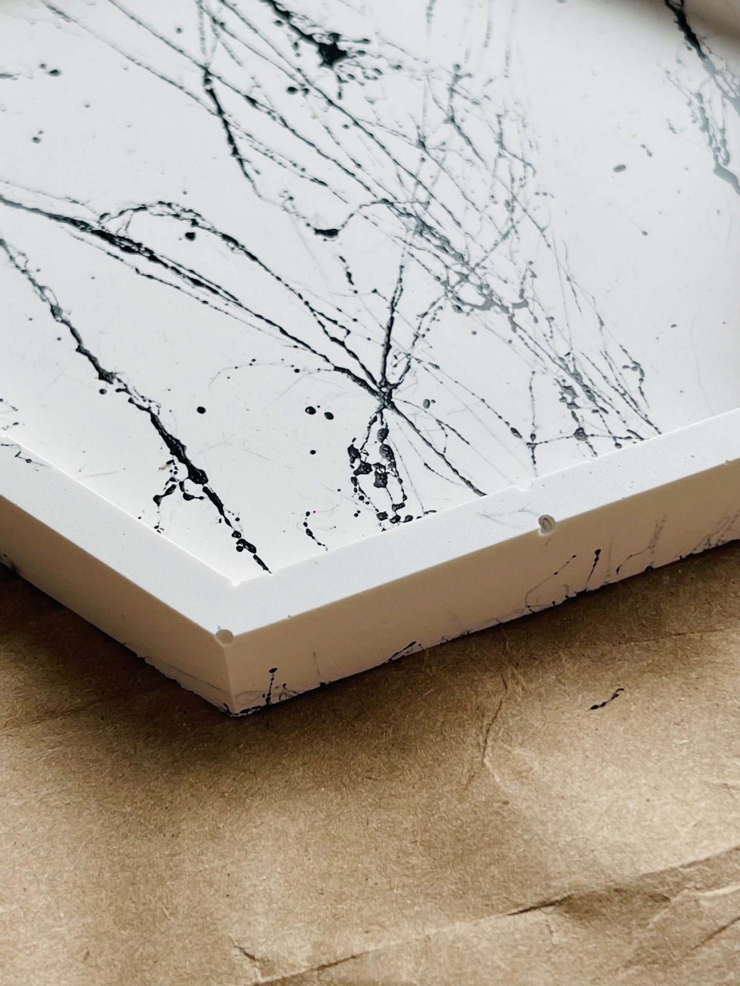 Cobweb Hexagon Tray (Sample Sale)