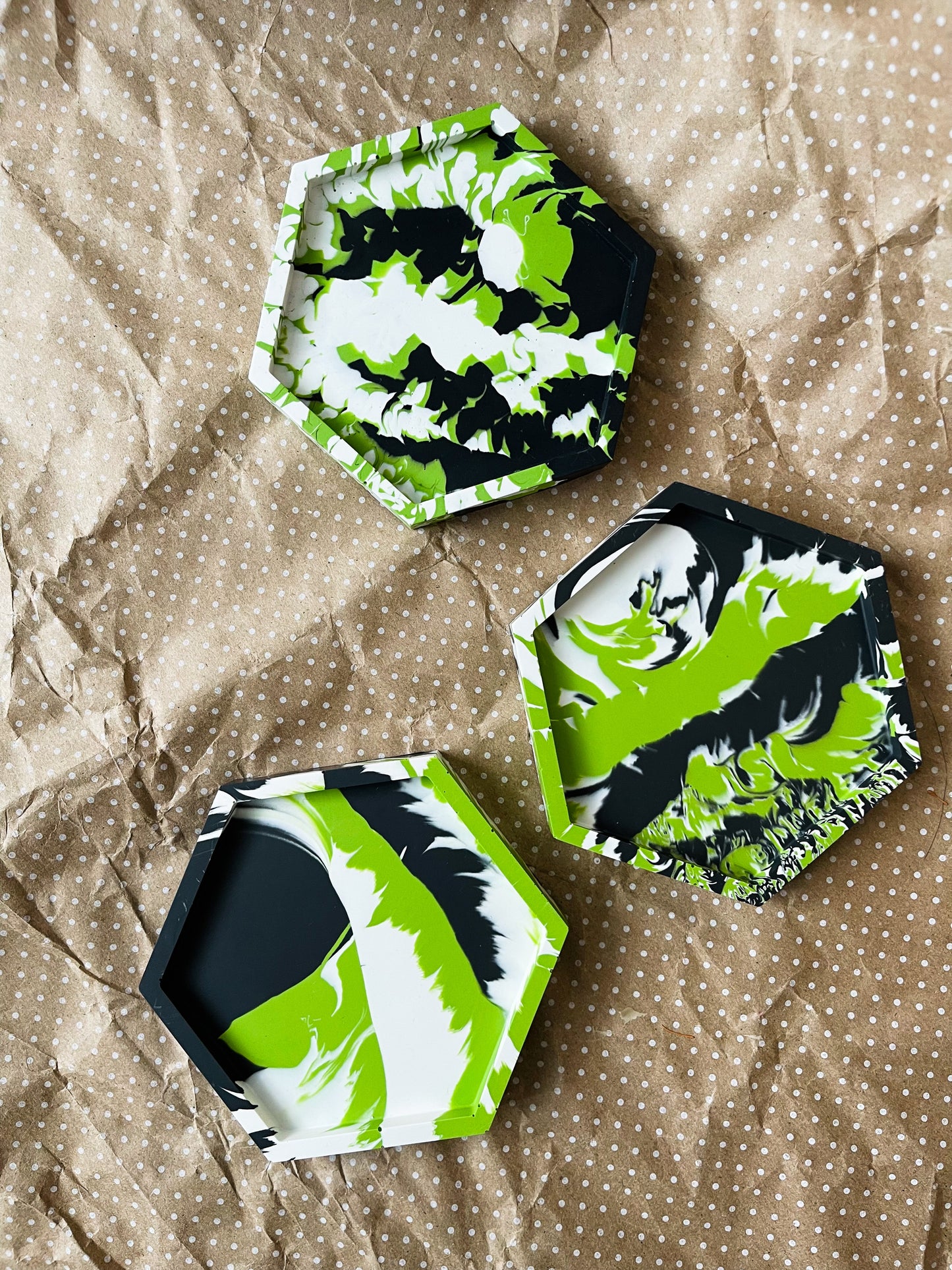 Billie Zebra Hexagon Tray