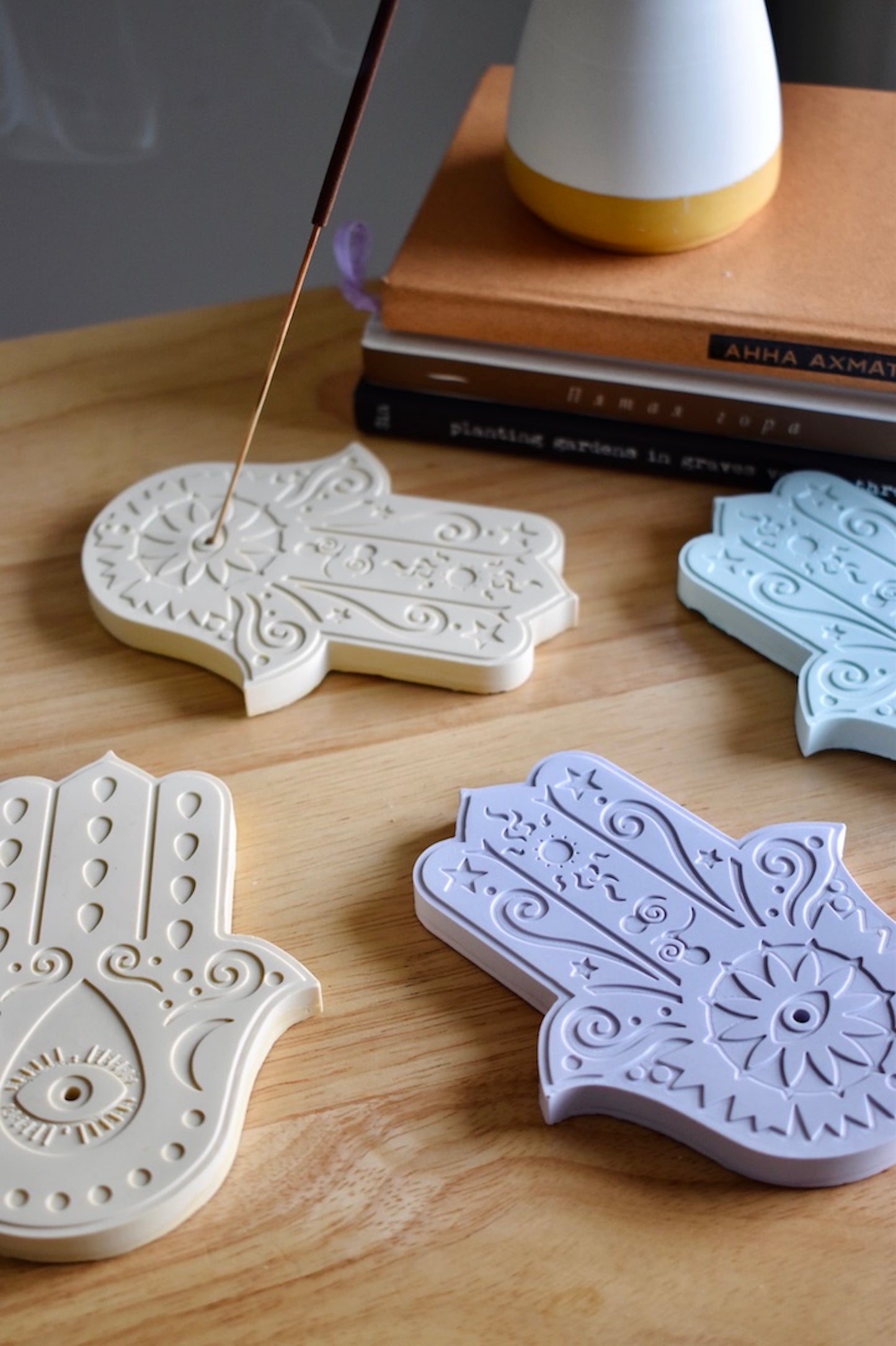 Hamsa Incense Holder