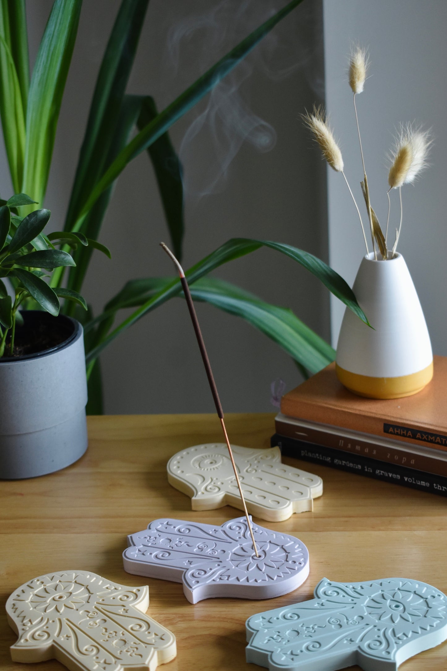 Hamsa Incense Holder