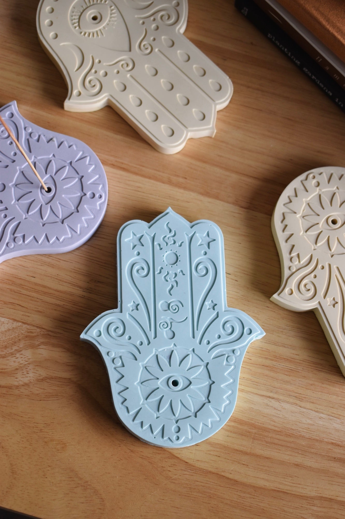 Hamsa Incense Holder