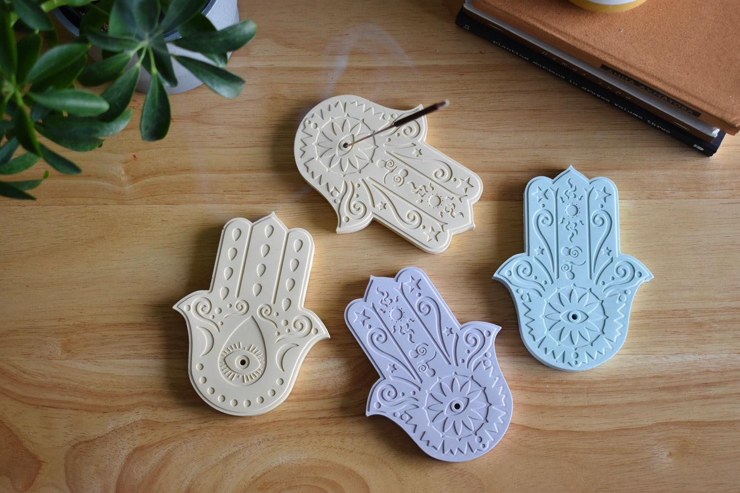 Hamsa Incense Holder