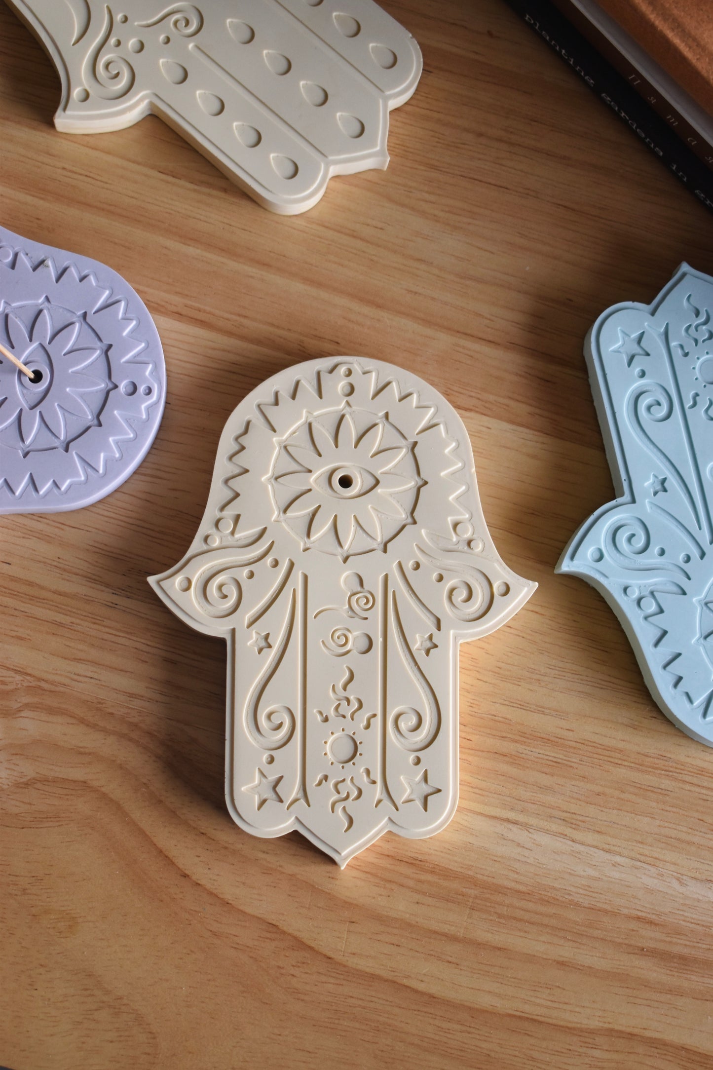 Hamsa Incense Holder